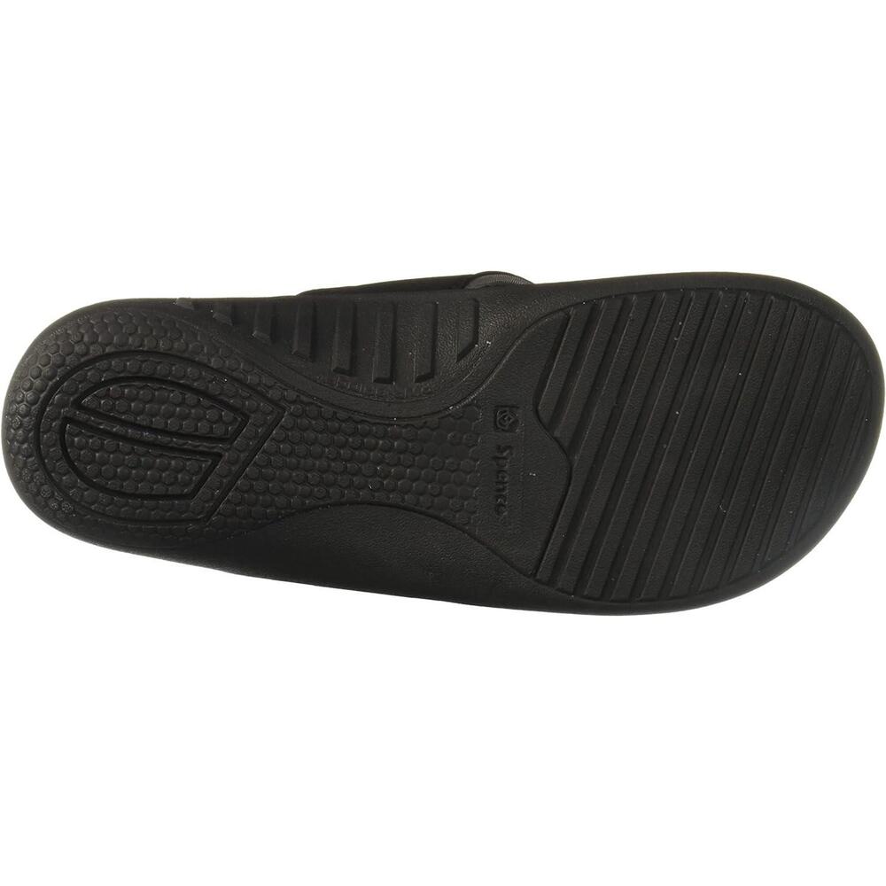 Spenco Yumi Men's Orthotic Flip Flops Black / Black - 10 Wide - Picture 3 of 3